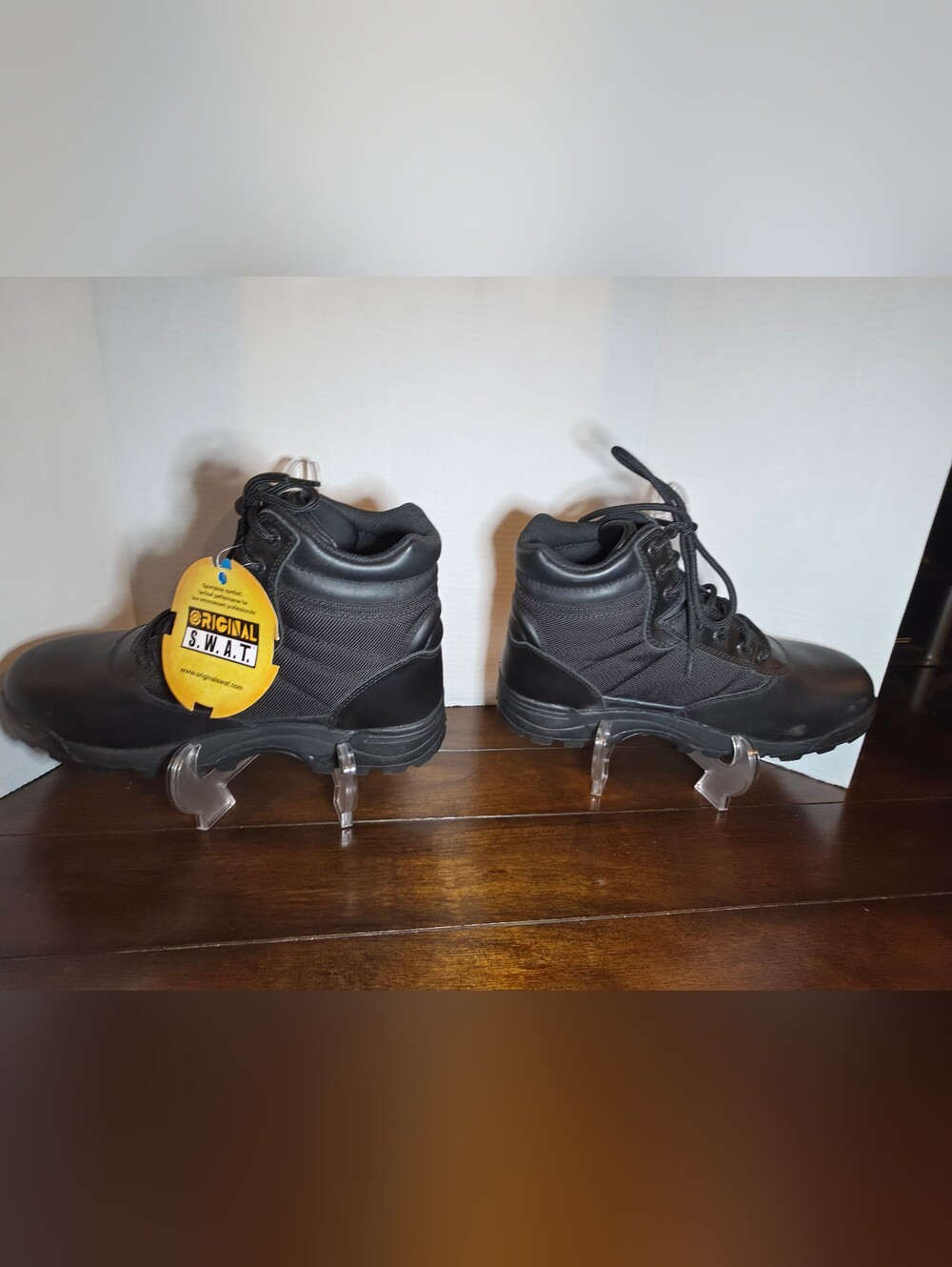 Men’s Black Tactical Swat Boots